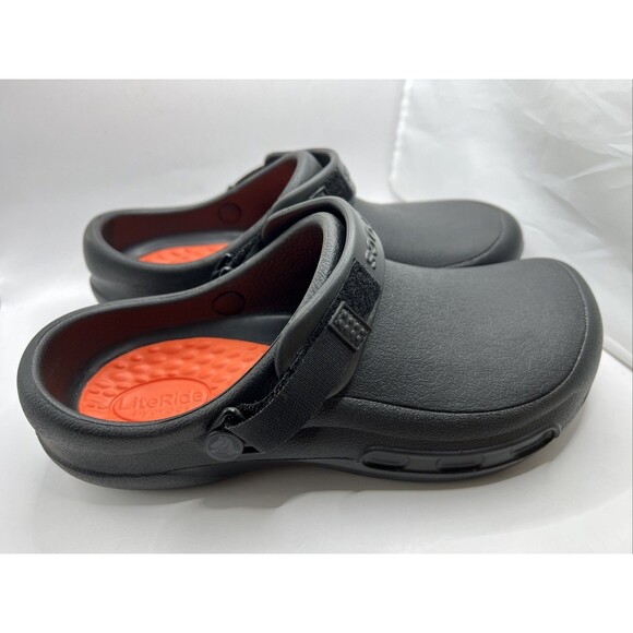 Crocs Clogs Bistro Pro Work Literide Unisex Black 205669 Size M9/W11 main image 6